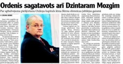 Главе проворовавшейся больницы хотят дать Орден трех звезд